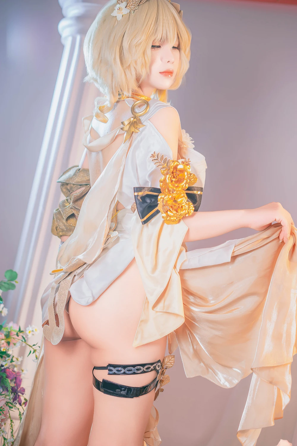 Cosplay Pyonピオン – Aglaea HonkaiStar Rail 崩铁 阿格莱雅 第12张图