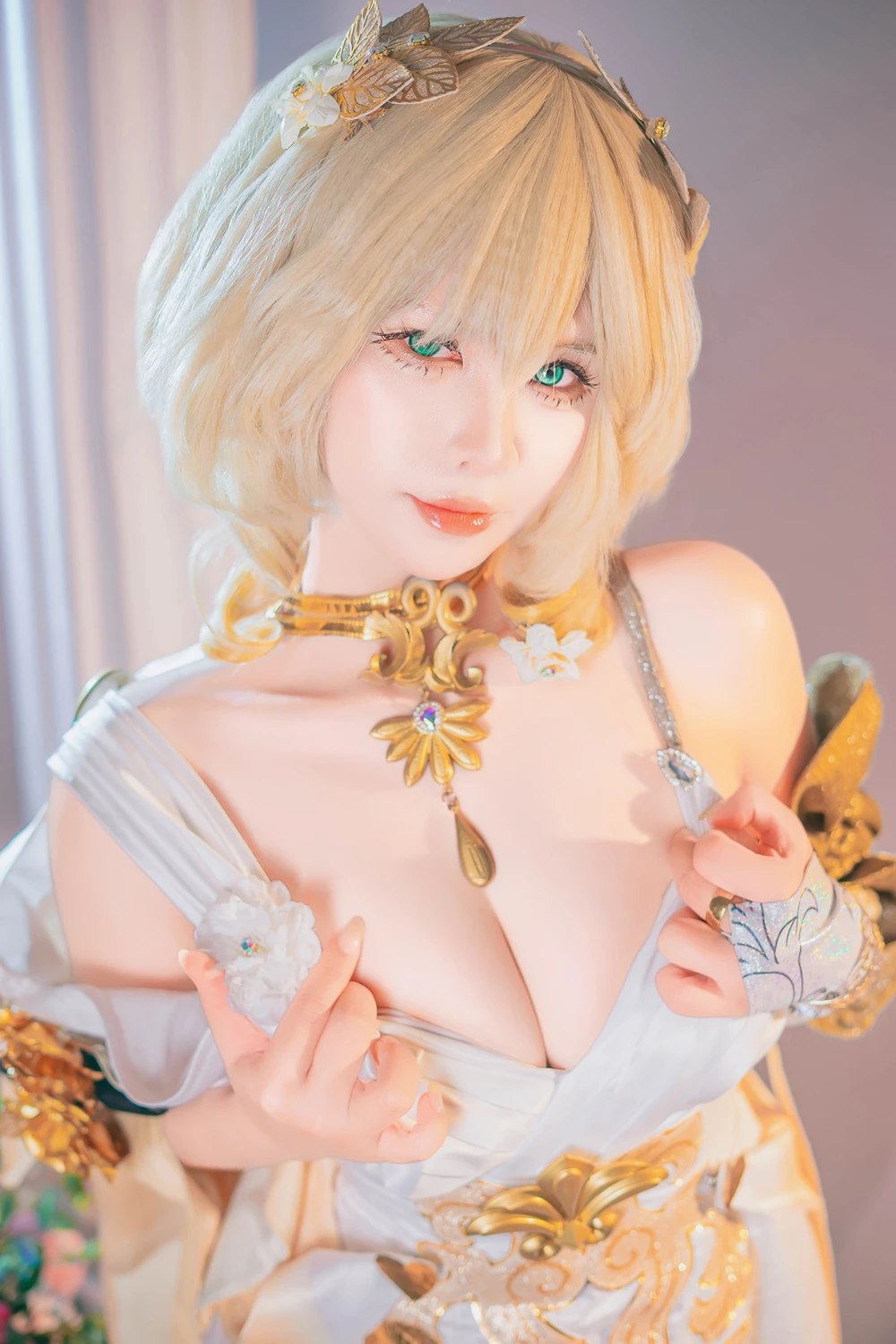 Cosplay Pyonピオン – Aglaea HonkaiStar Rail 崩铁 阿格莱雅 第13张图