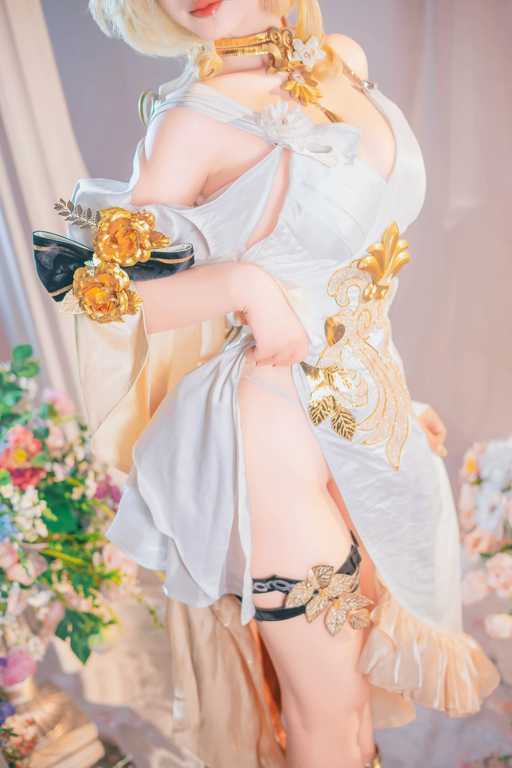 Cosplay Pyonピオン – Aglaea HonkaiStar Rail 崩铁 阿格莱雅 第7张图