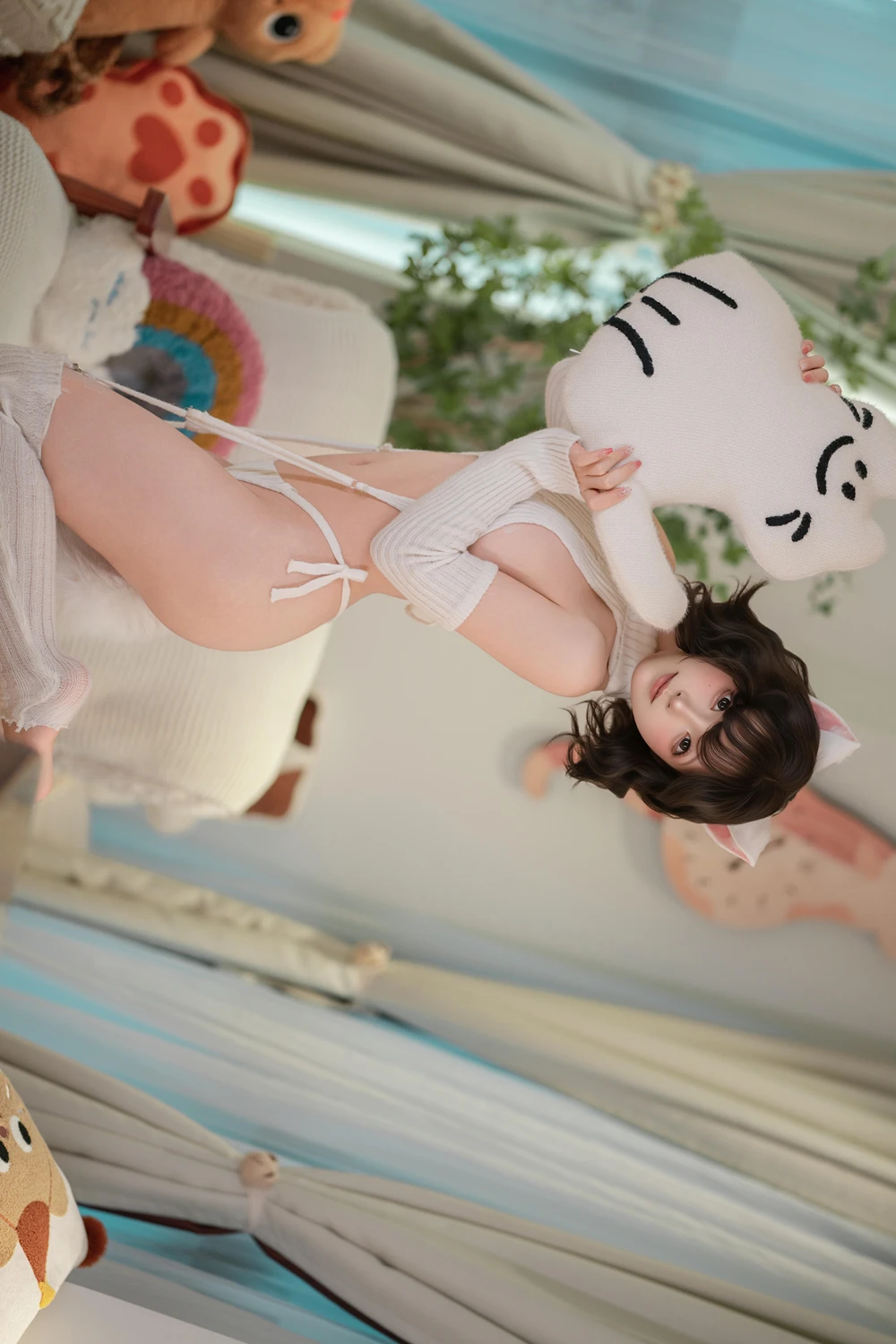 Cosplay Bangni邦尼 – 家有小白猫 第6张图