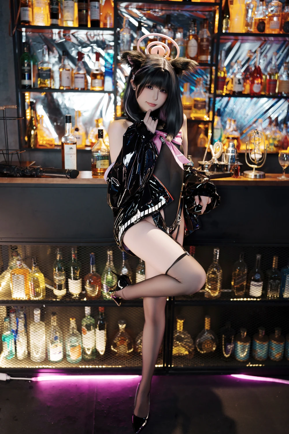Cosplay Quan冉有点饿 – 蔚蓝档案 杏山和纱同人 第47张图