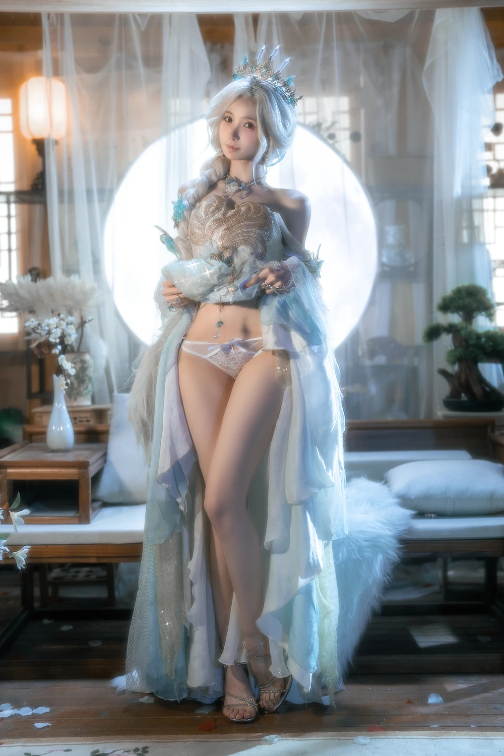 Cosplay 橙子喵酱 – 会员花絮 逆水寒 第13张图