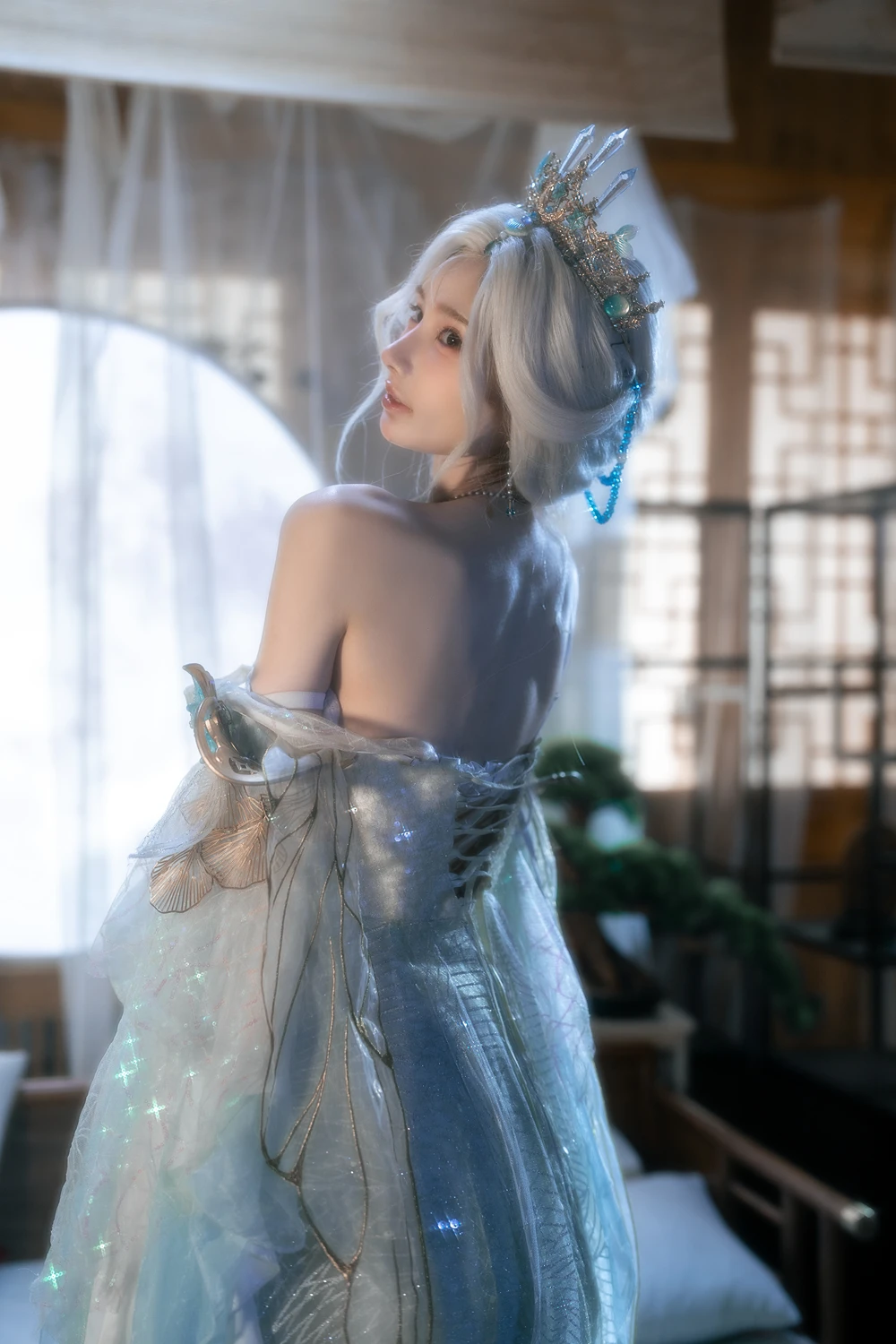 Cosplay 橙子喵酱 – 会员花絮 逆水寒 第18张图
