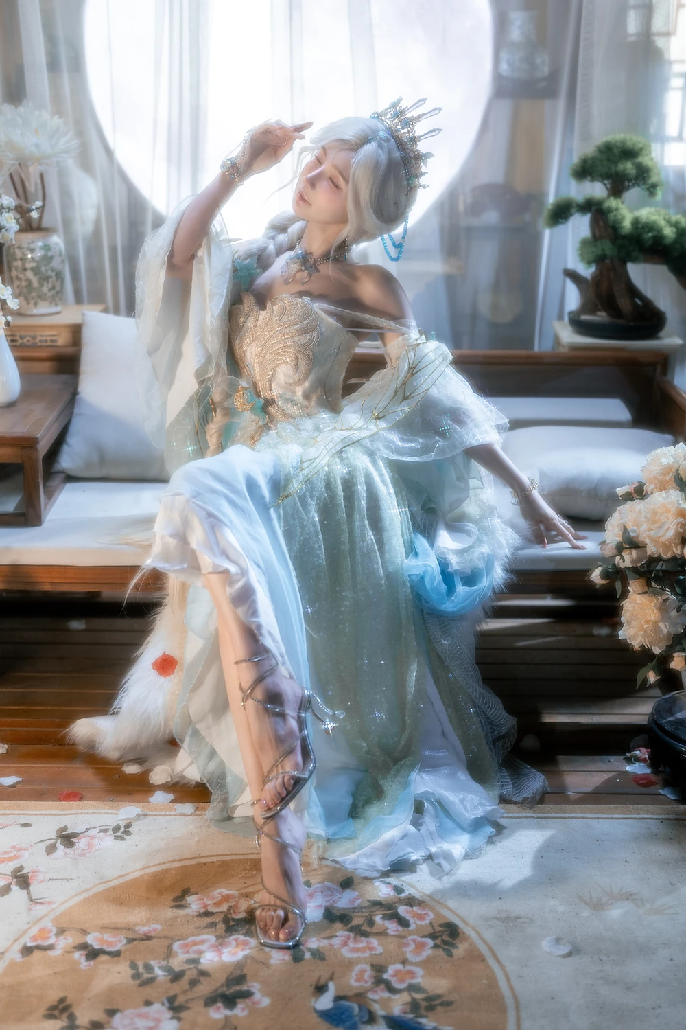 Cosplay 橙子喵酱 – 会员花絮 逆水寒 第3张图