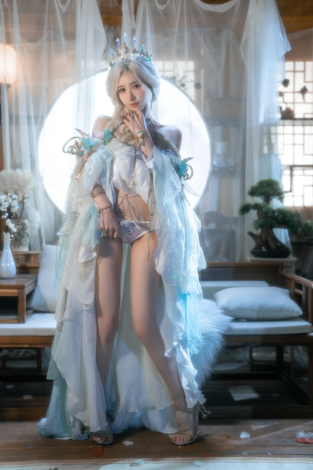 Cosplay 橙子喵酱 – 会员花絮 逆水寒 第21张图