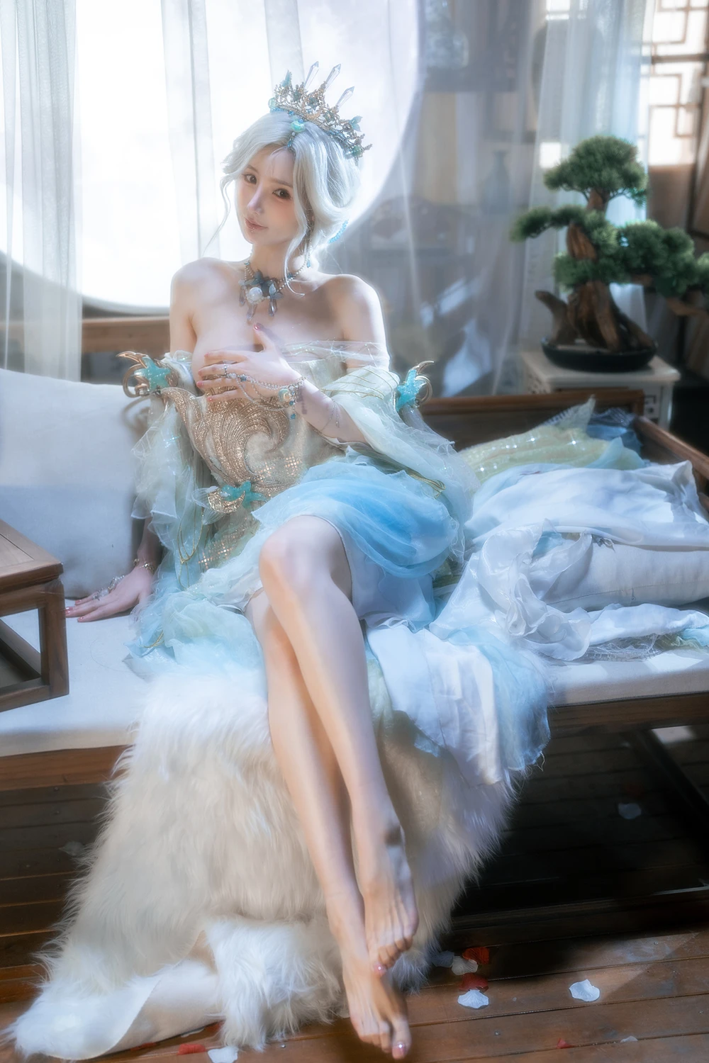Cosplay 橙子喵酱 – 会员花絮 逆水寒 第25张图