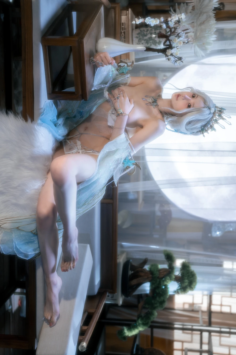 Cosplay 橙子喵酱 – 会员花絮 逆水寒 第44张图