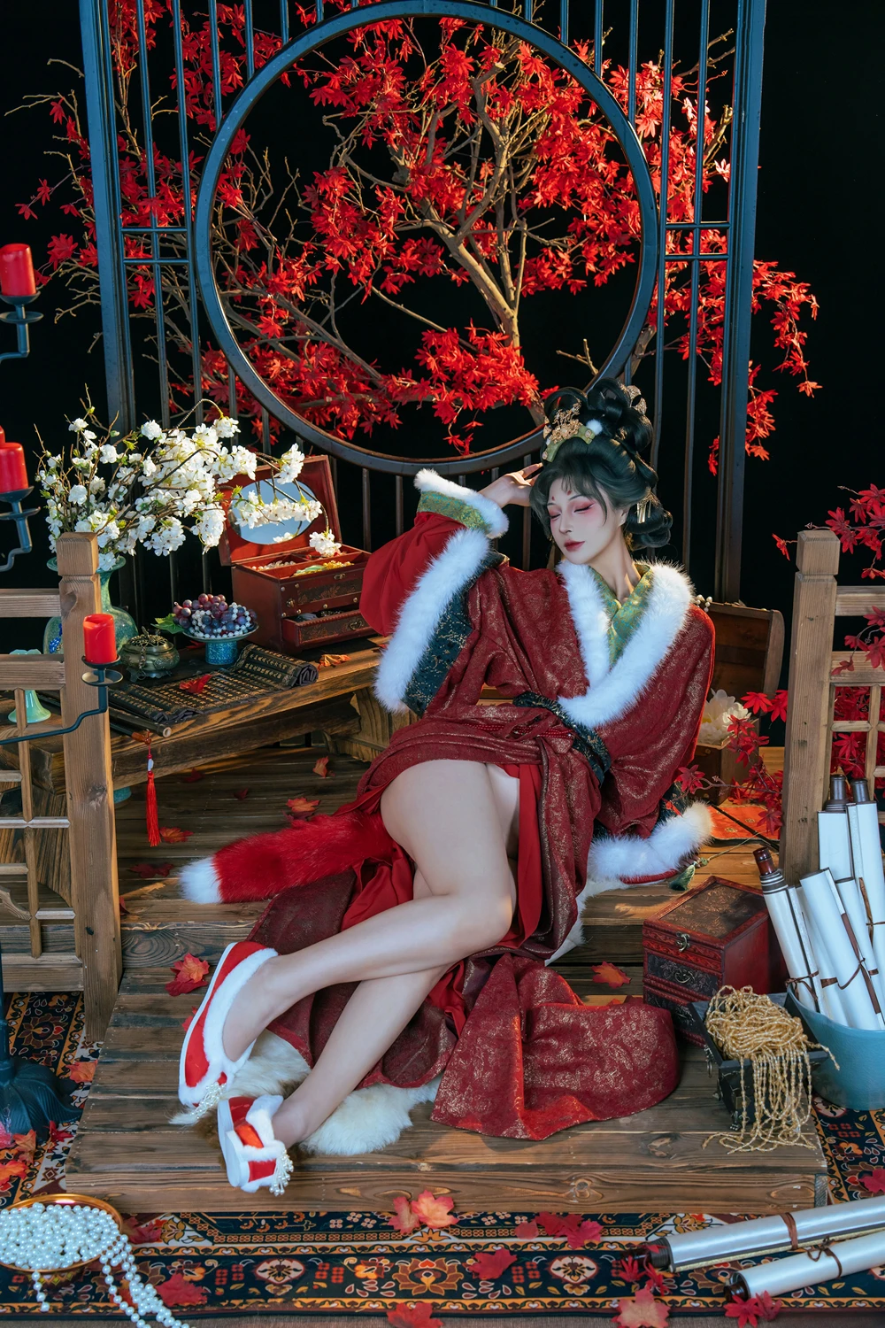 Cosplay Yuuhui玉汇 – 狐仙的报恩 第8张图