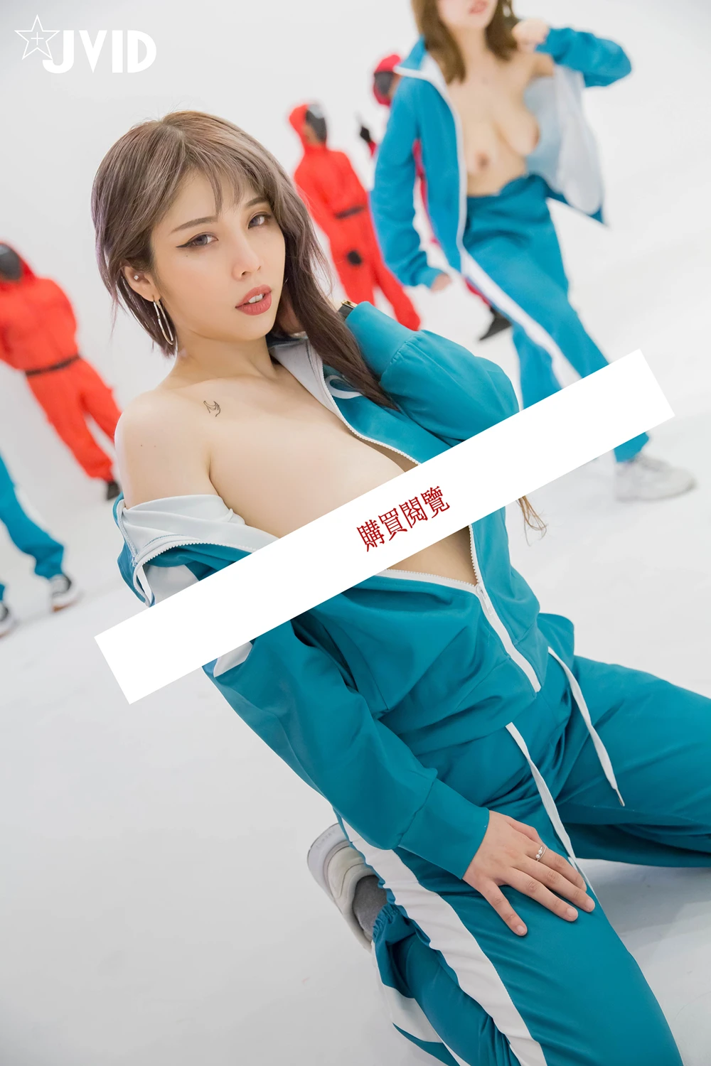 JVID 肉包Mini & 黎菲兒 & 飛利 & 舒兒 & 白熙雨 & 夏宇奈 & 韓棠 – 2021絕對最強感謝祭企劃.24人性愛鮑魚遊戲 Set.02 第11张图