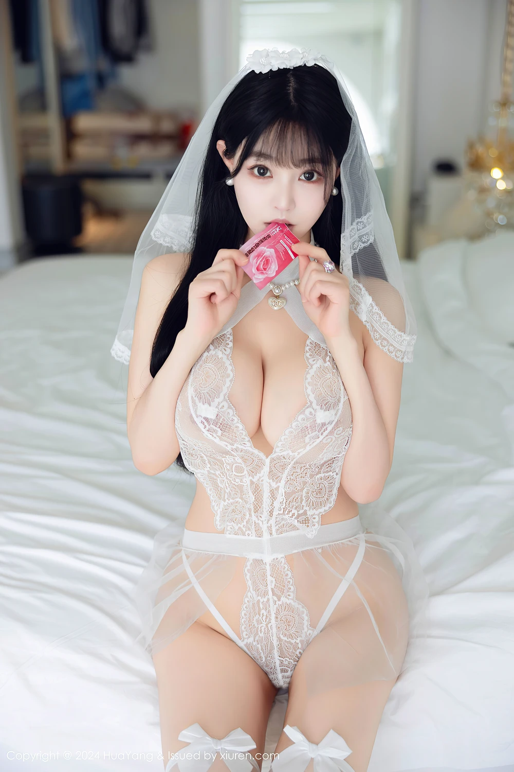 朱可儿Flower – 内购无水印 婚纱 第7张图