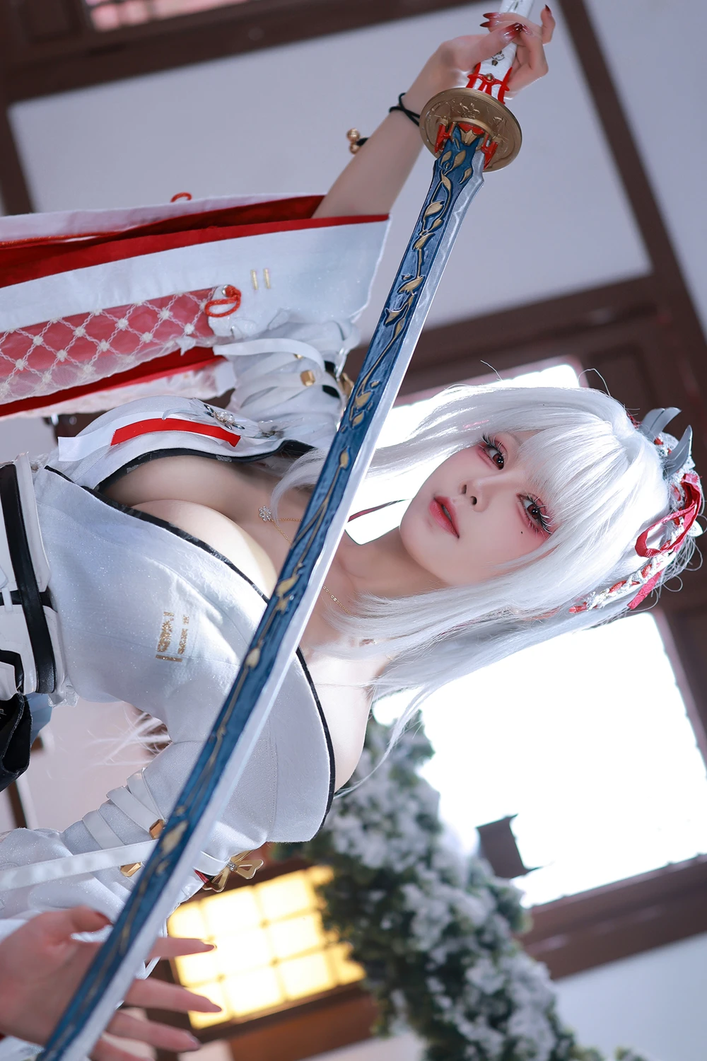 Cosplay 水淼Aqua – 鸣潮 绯雪 第12张图