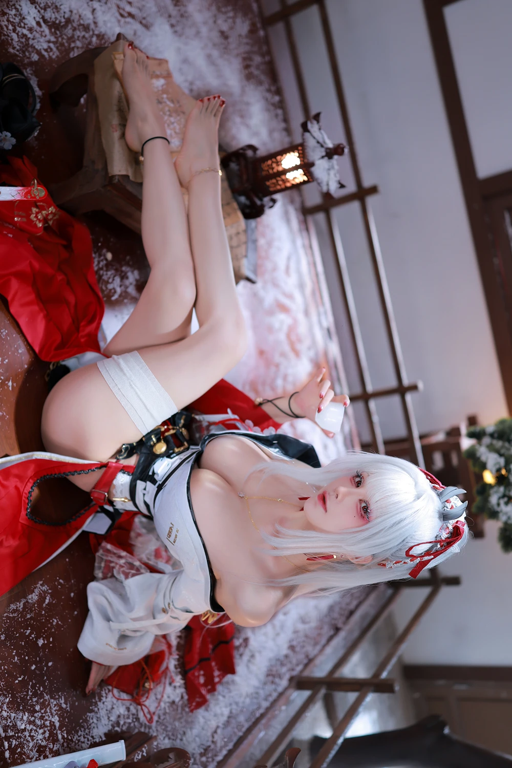 Cosplay 水淼Aqua – 鸣潮 绯雪 第21张图