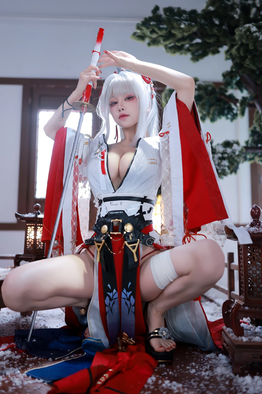 Cosplay 水淼Aqua – 鸣潮 绯雪 第5张图