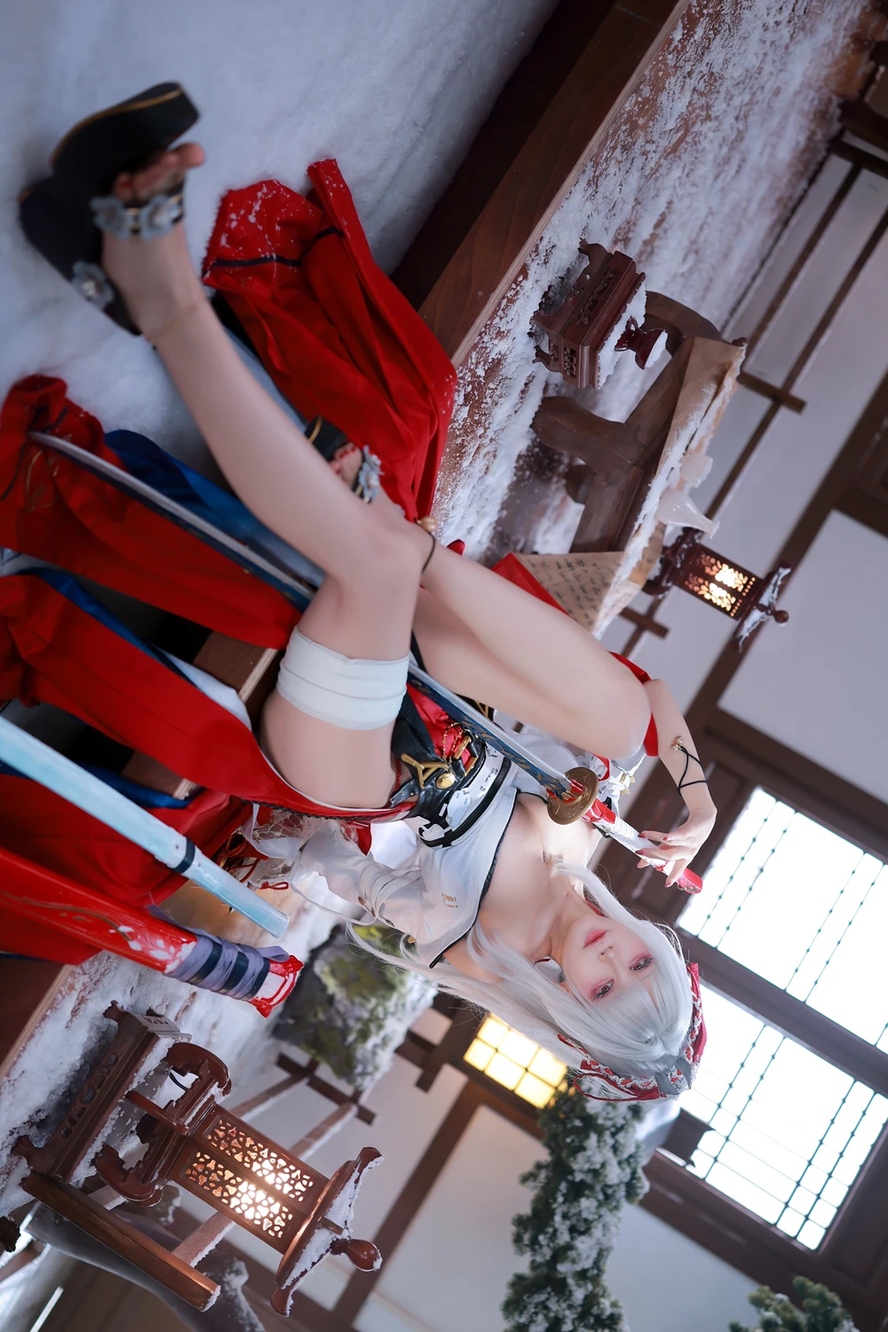 Cosplay 水淼Aqua – 鸣潮 绯雪 第7张图