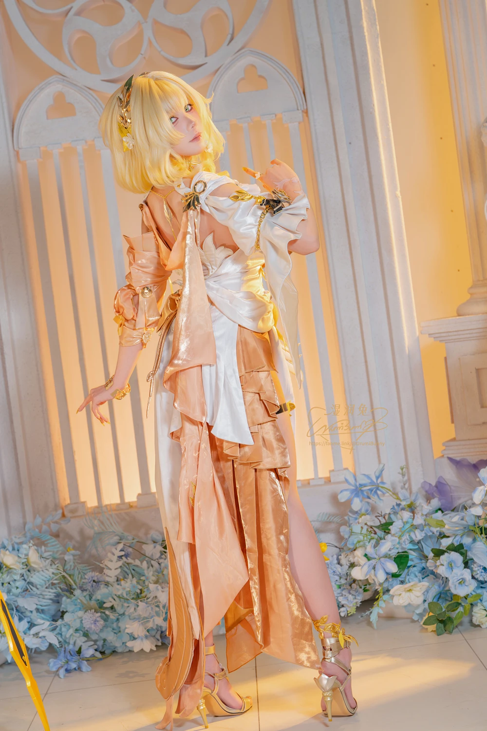 Cosplay 黏黏团子兔 – 崩坏 星穹铁道-阿格莱雅 第18张图
