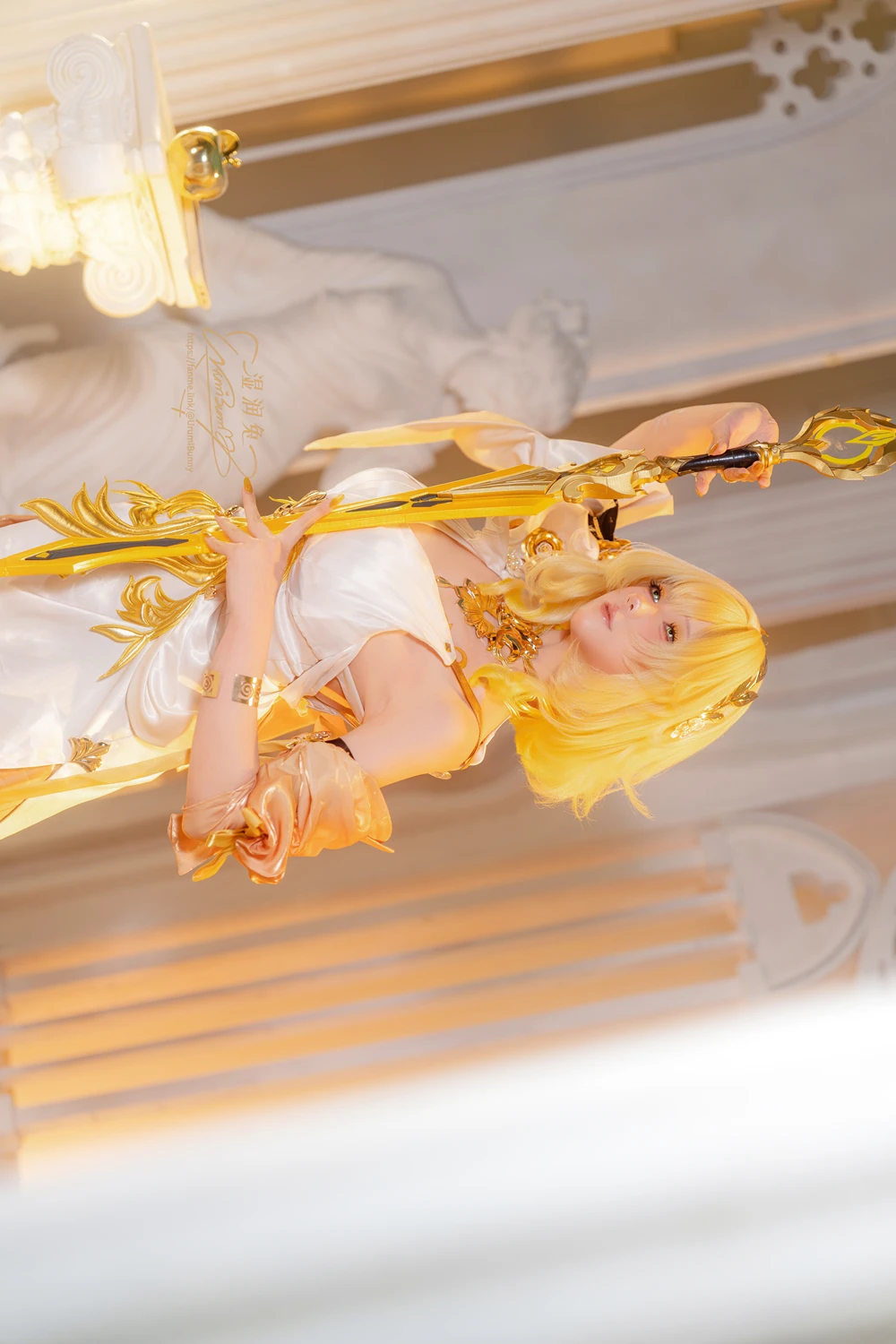 Cosplay 黏黏团子兔 – 崩坏 星穹铁道-阿格莱雅 第10张图