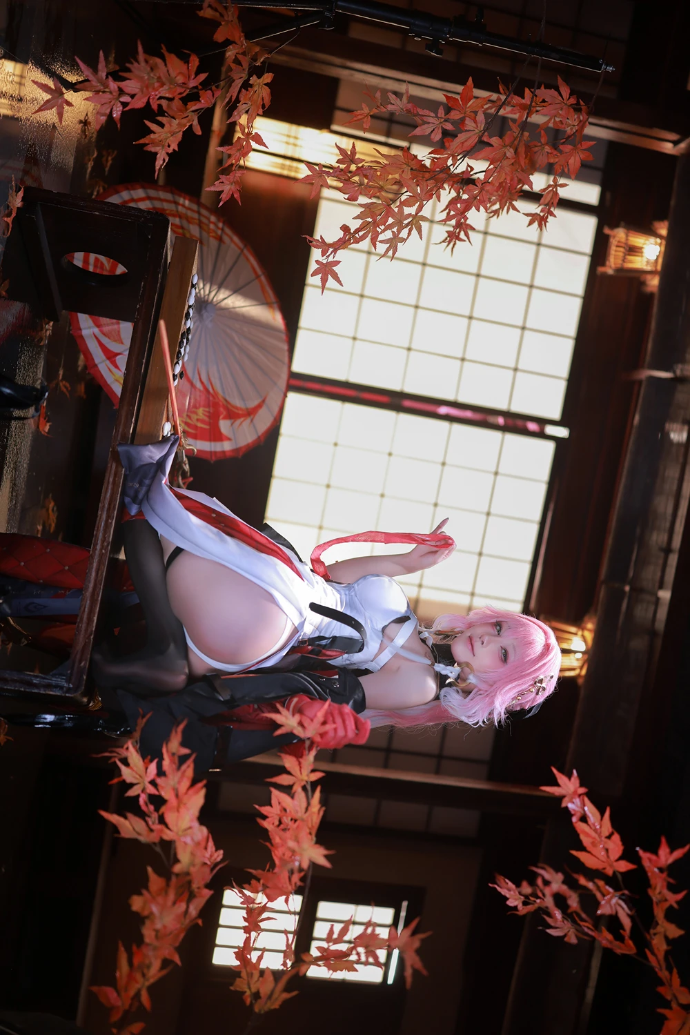 Cosplay 水淼Aqua – 鸣潮 长离原皮 第13张图
