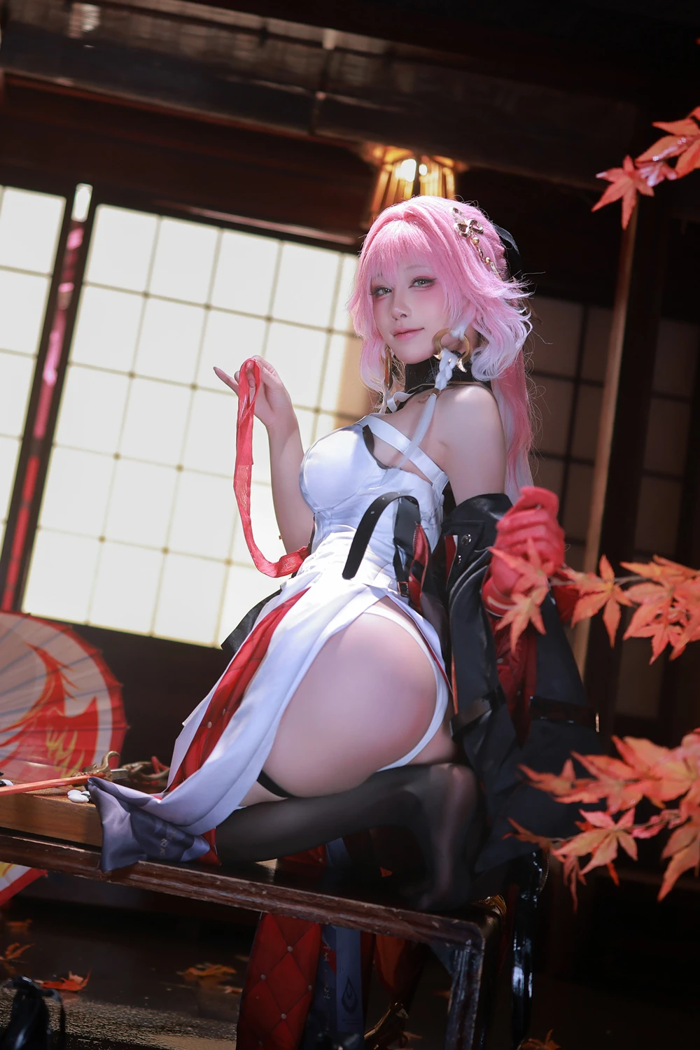 Cosplay 水淼Aqua – 鸣潮 长离原皮 第14张图
