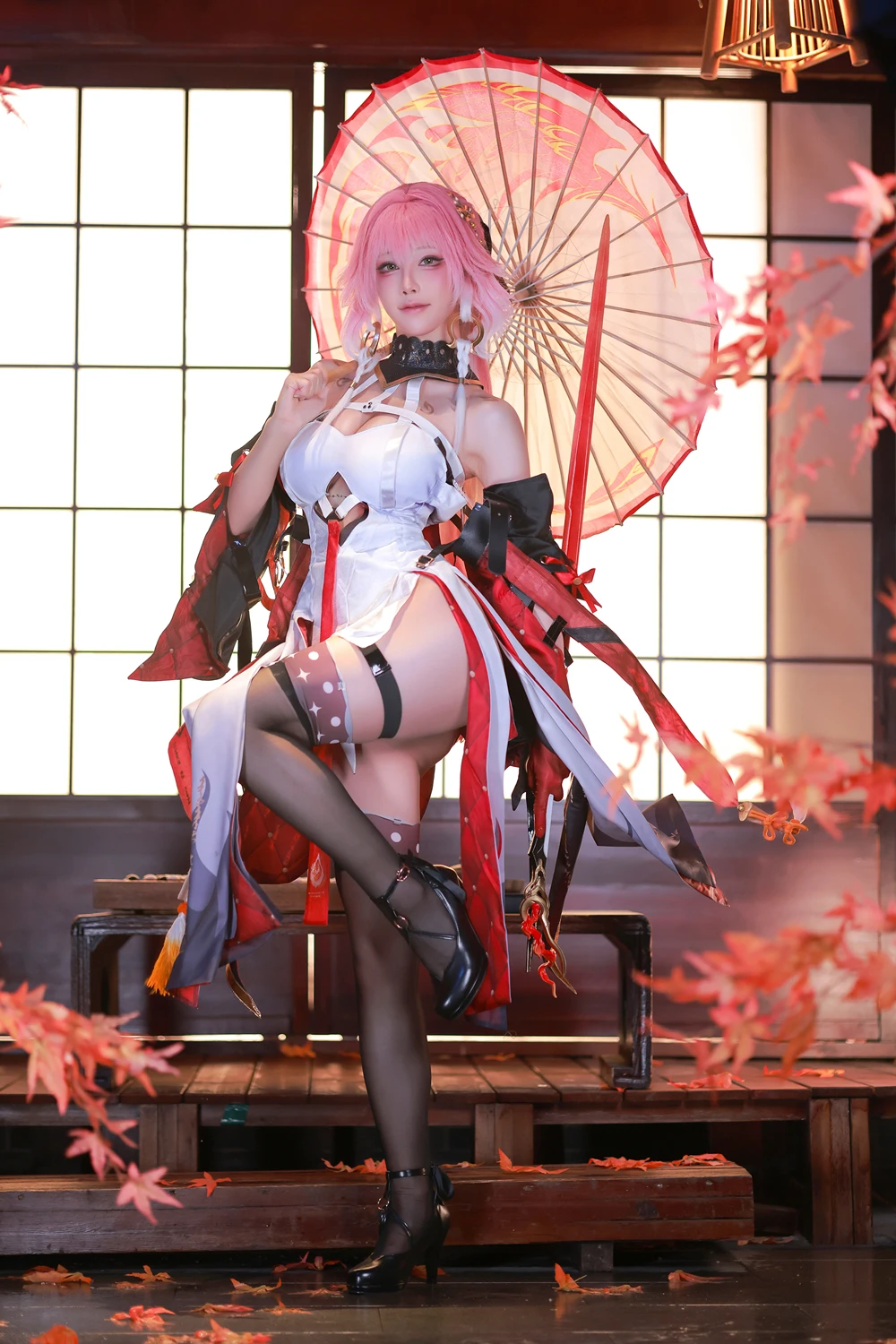 Cosplay 水淼Aqua – 鸣潮 长离原皮 第4张图