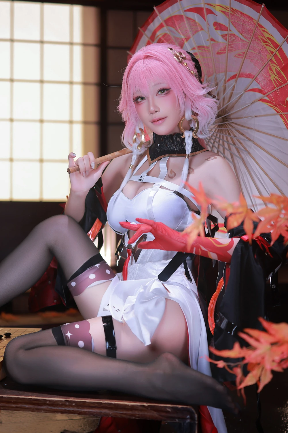 Cosplay 水淼Aqua – 鸣潮 长离原皮 第9张图