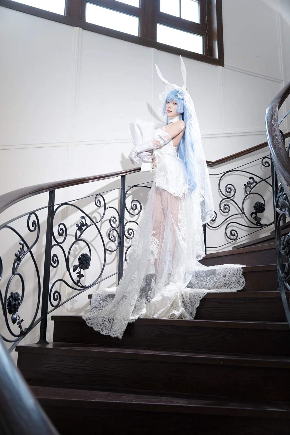 Cosplay Mercurius-i 露 – 碧蓝航线 花园 白雪之仪 第2张图