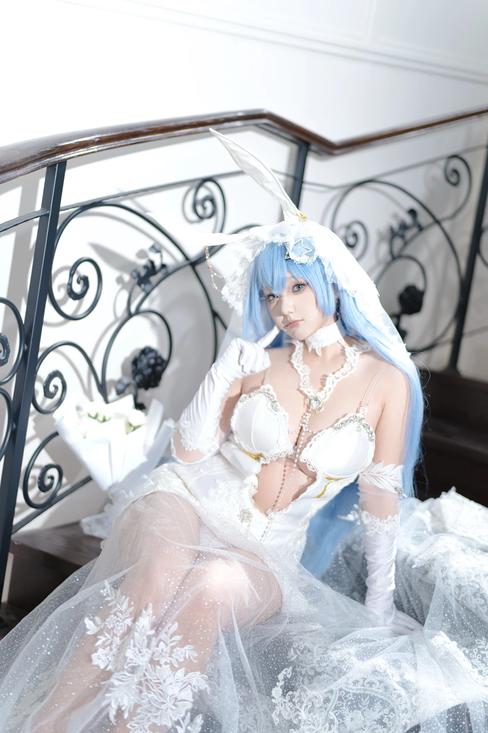 Cosplay Mercurius-i 露 – 碧蓝航线 花园 白雪之仪 第13张图