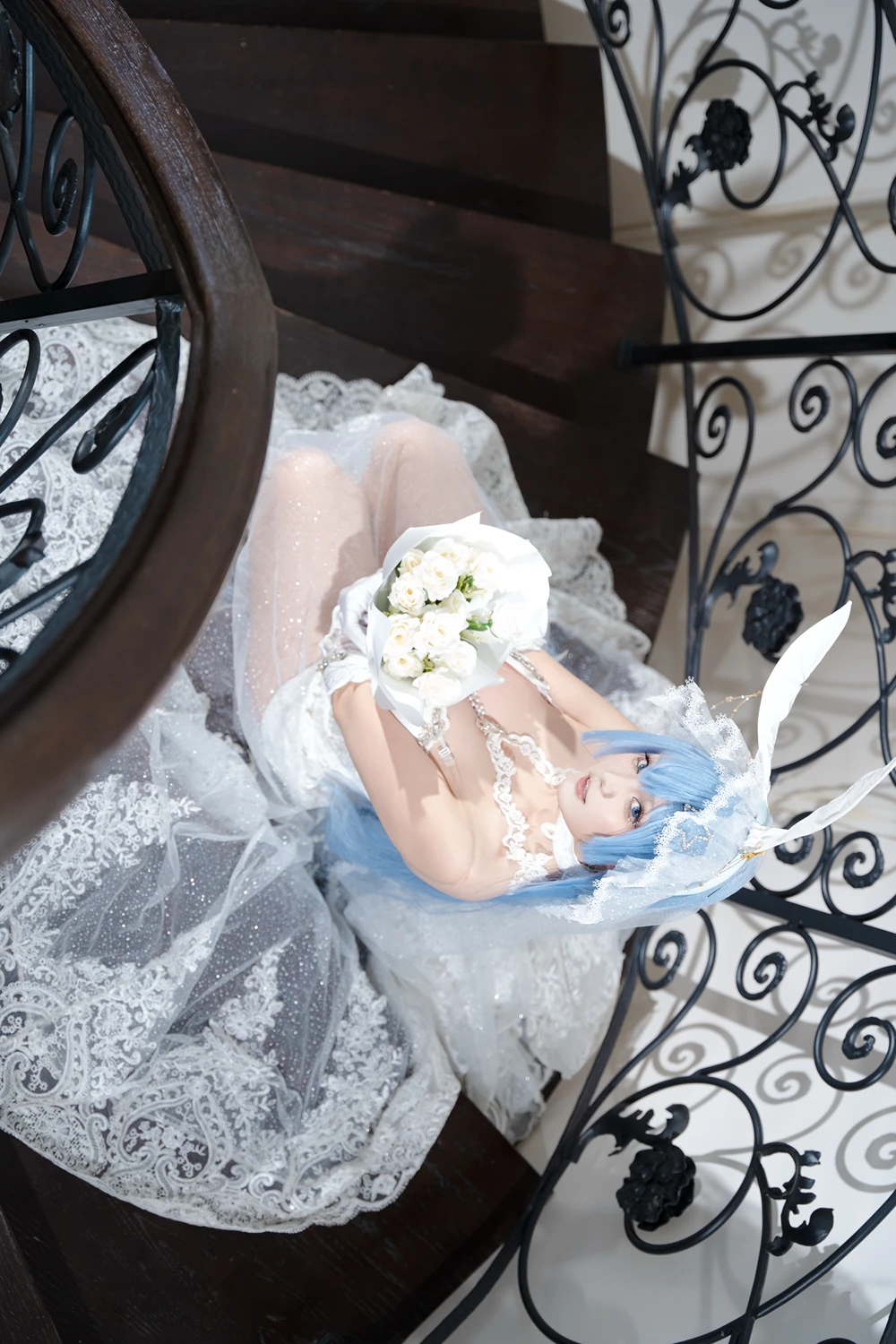 Cosplay Mercurius-i 露 – 碧蓝航线 花园 白雪之仪 第14张图