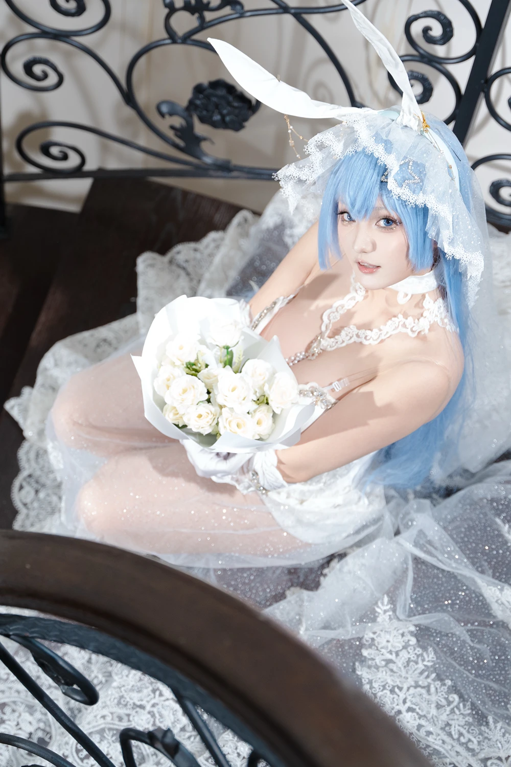 Cosplay Mercurius-i 露 – 碧蓝航线 花园 白雪之仪 第15张图