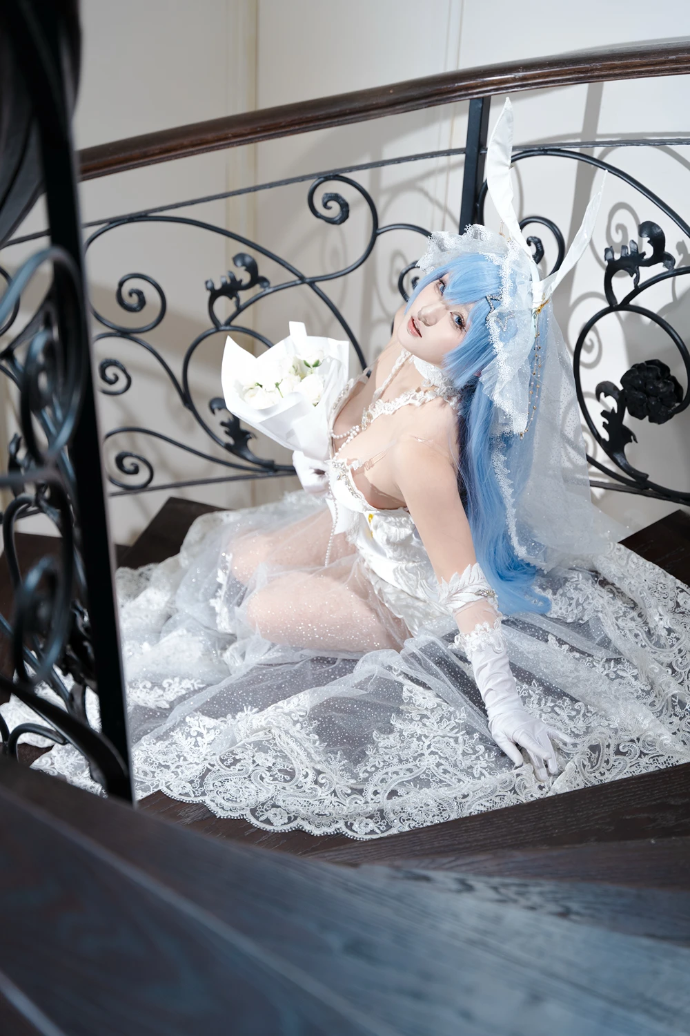 Cosplay Mercurius-i 露 – 碧蓝航线 花园 白雪之仪 第18张图