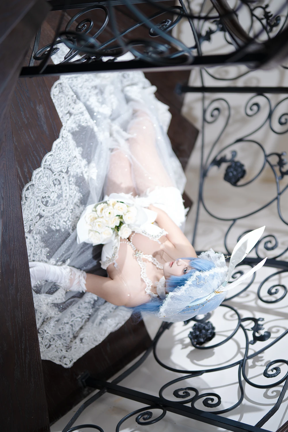 Cosplay Mercurius-i 露 – 碧蓝航线 花园 白雪之仪 第22张图
