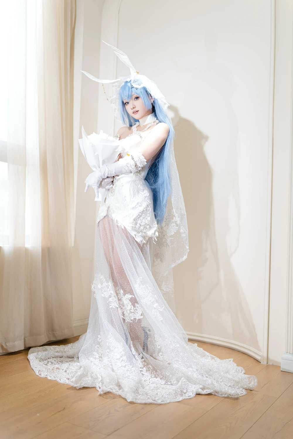 Cosplay Mercurius-i 露 – 碧蓝航线 花园 白雪之仪 第23张图