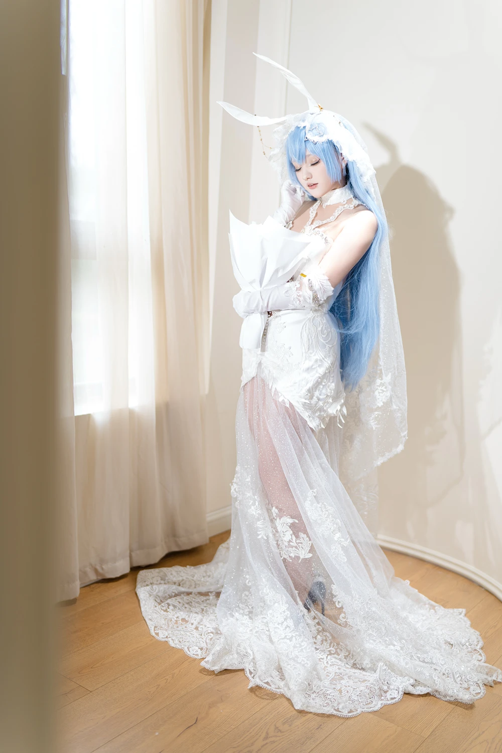 Cosplay Mercurius-i 露 – 碧蓝航线 花园 白雪之仪 第24张图