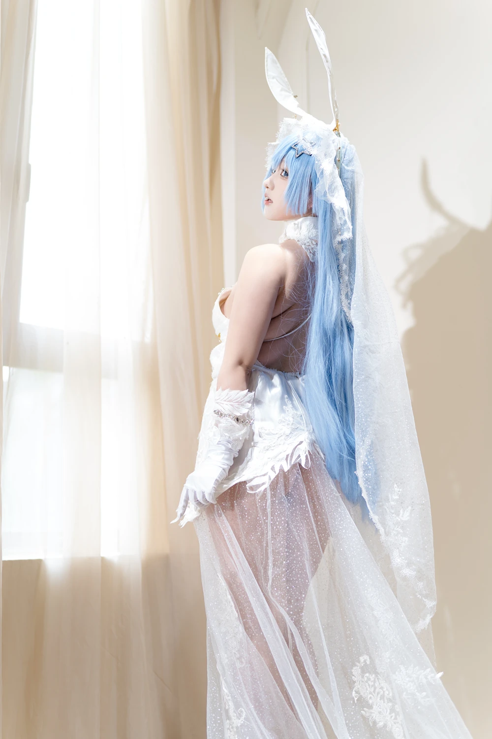 Cosplay Mercurius-i 露 – 碧蓝航线 花园 白雪之仪 第25张图