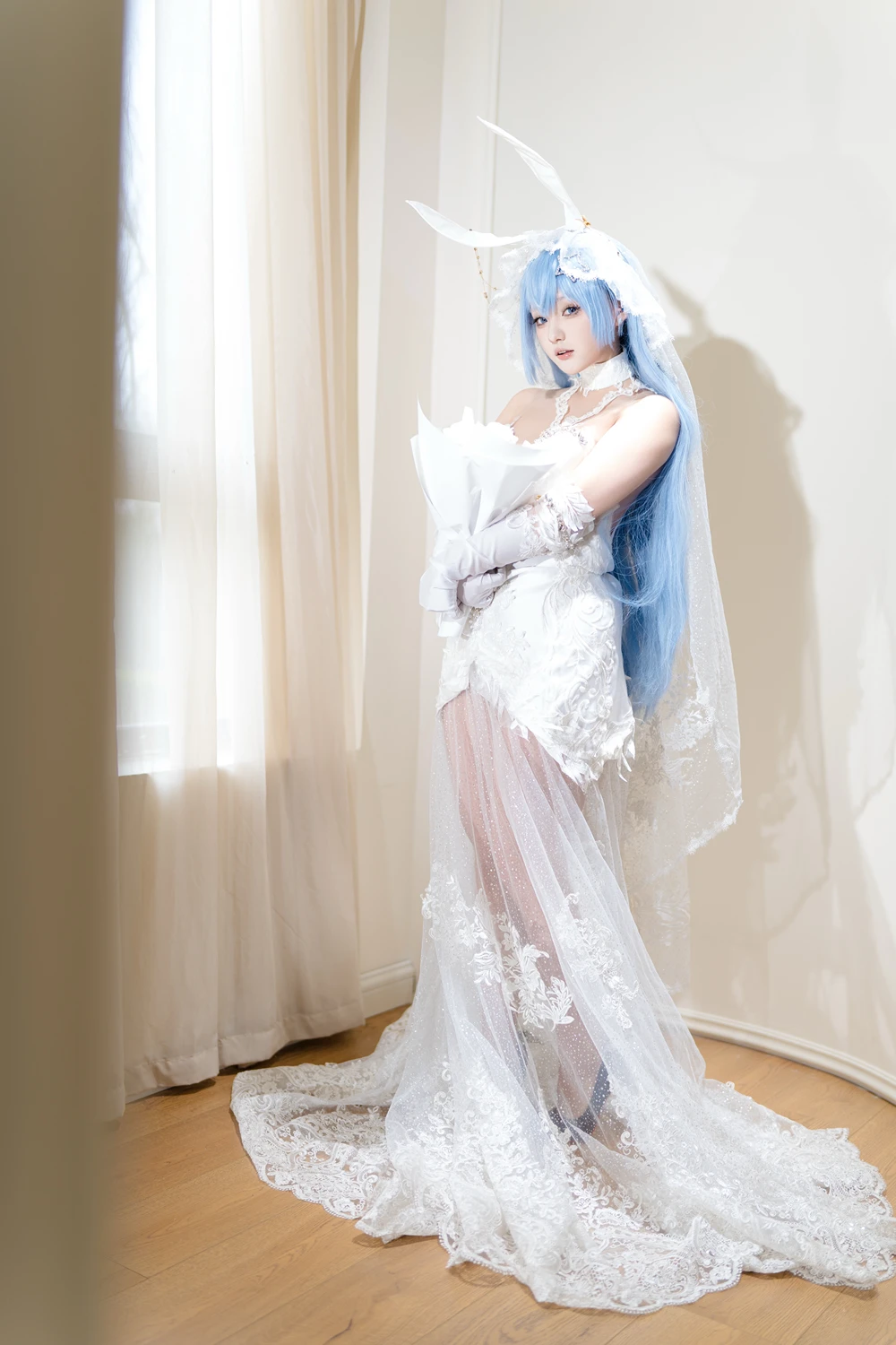 Cosplay Mercurius-i 露 – 碧蓝航线 花园 白雪之仪 第26张图