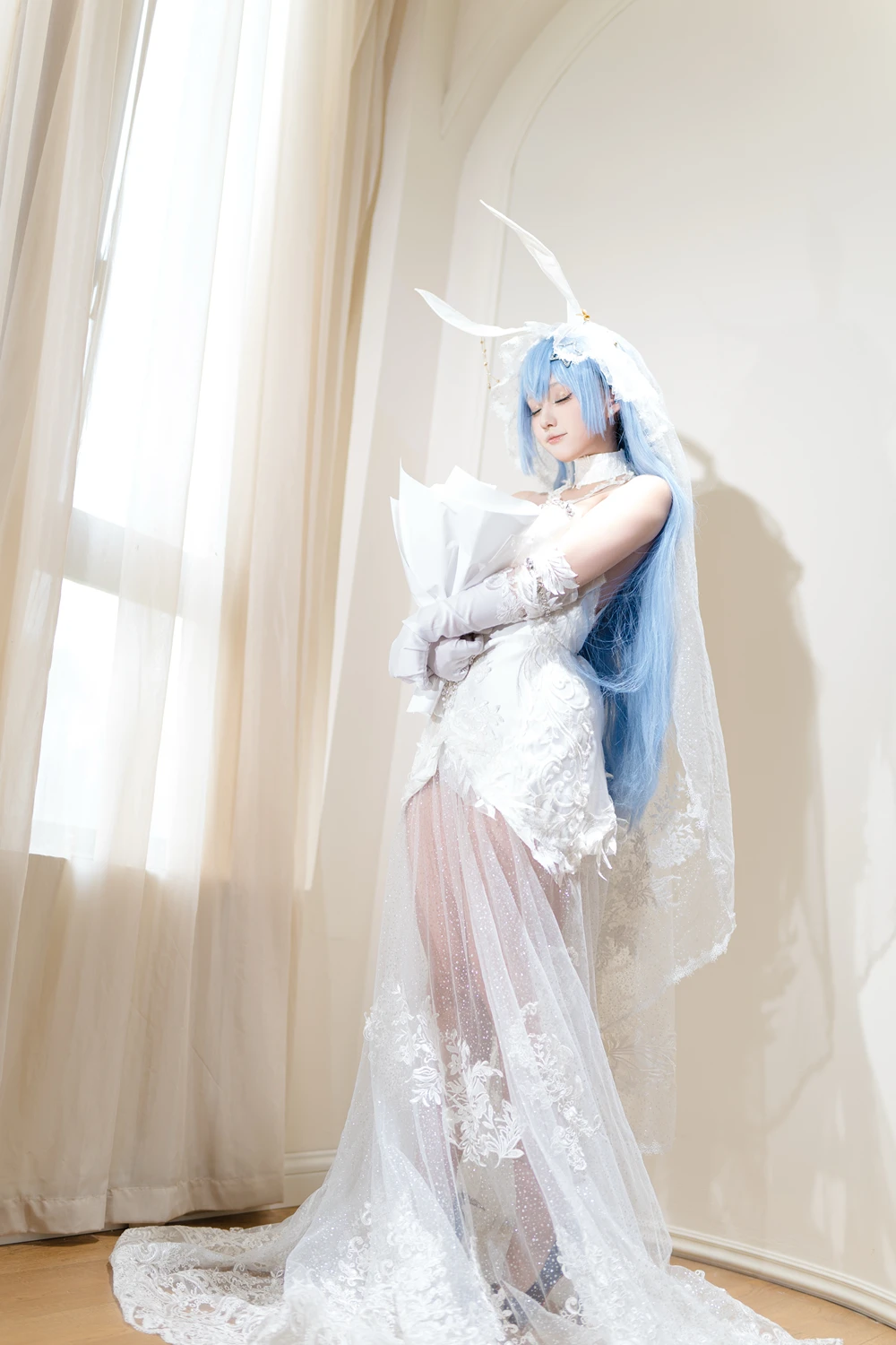 Cosplay Mercurius-i 露 – 碧蓝航线 花园 白雪之仪 第27张图
