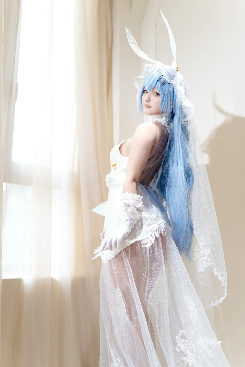 Cosplay Mercurius-i 露 – 碧蓝航线 花园 白雪之仪 第28张图