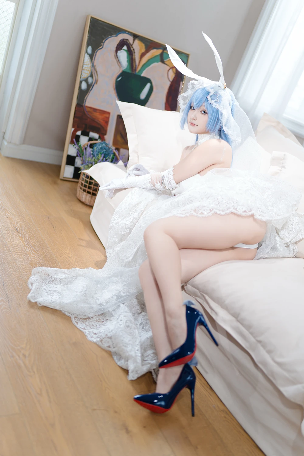 Cosplay Mercurius-i 露 – 碧蓝航线 花园 白雪之仪 第29张图