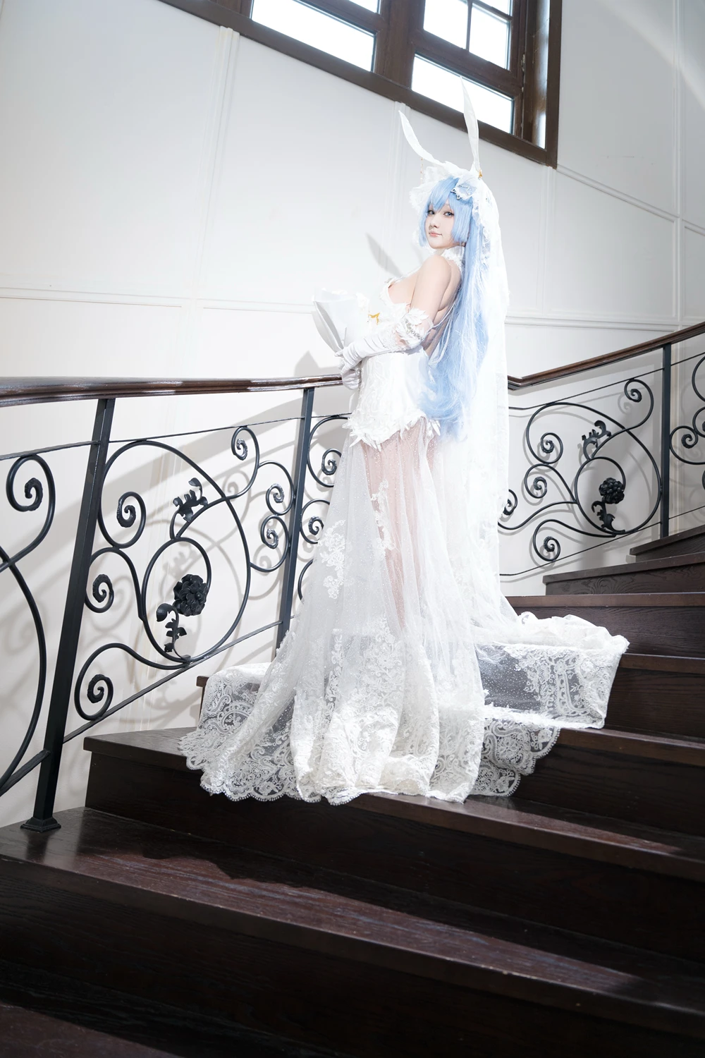 Cosplay Mercurius-i 露 – 碧蓝航线 花园 白雪之仪 第4张图
