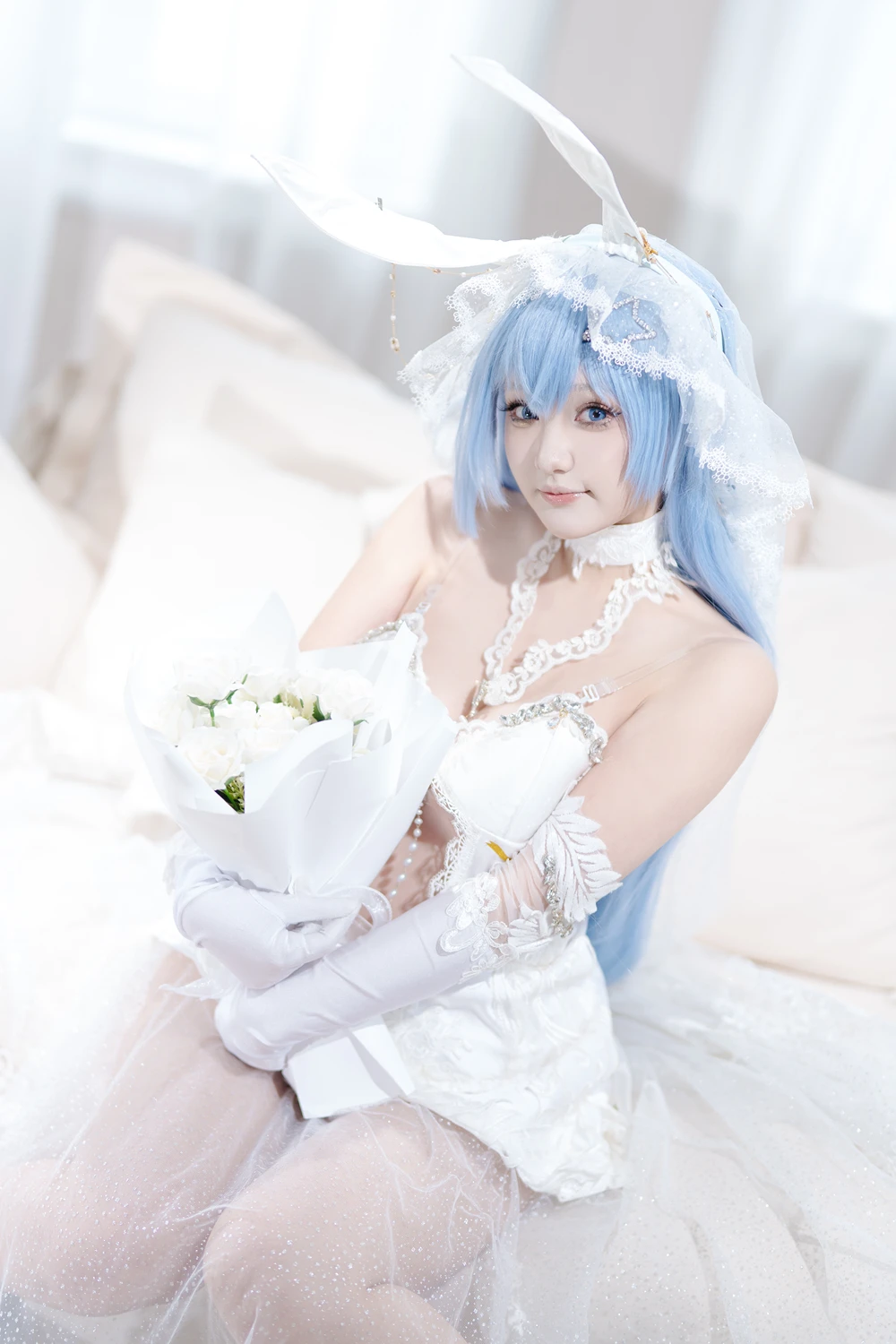 Cosplay Mercurius-i 露 – 碧蓝航线 花园 白雪之仪 第32张图