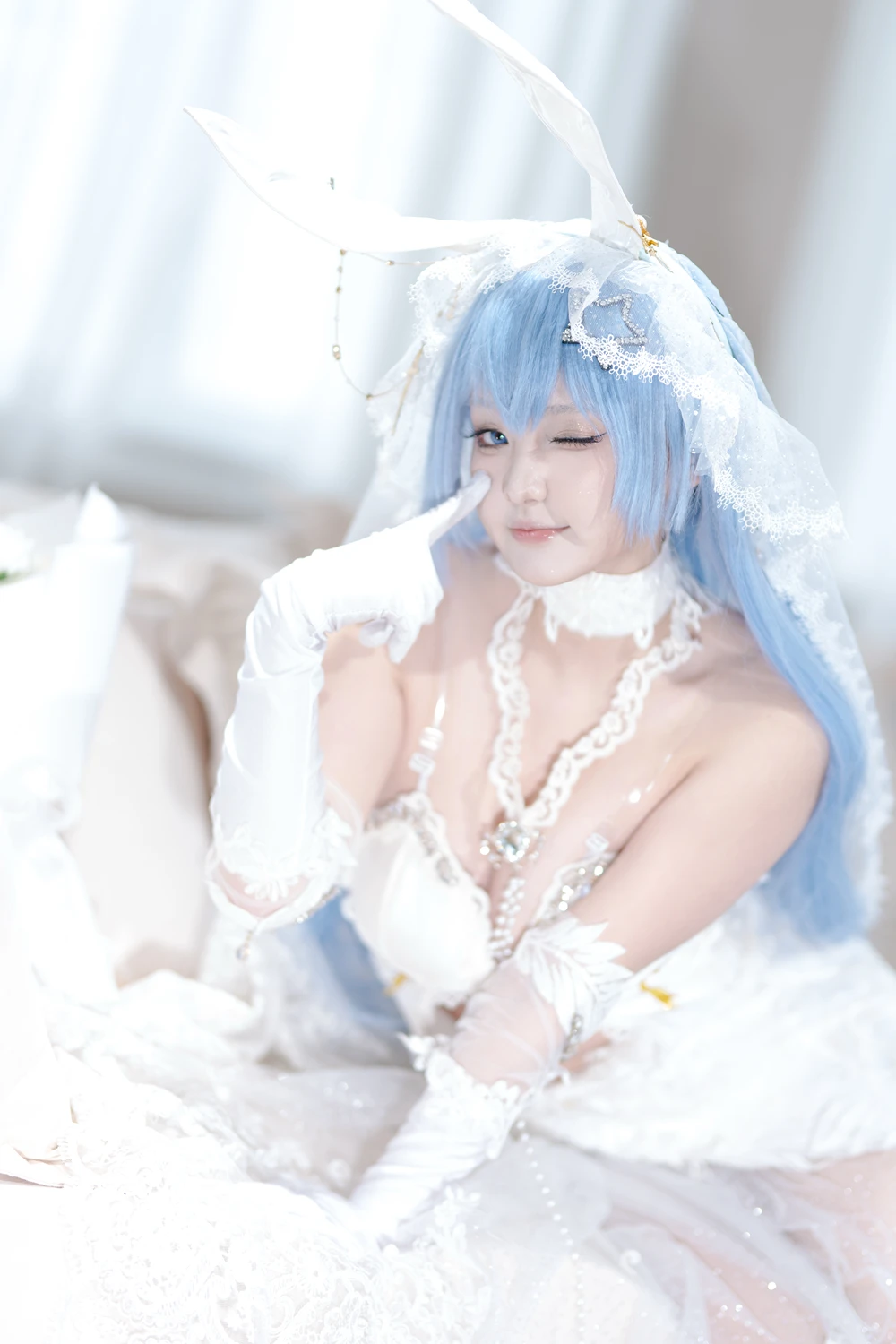 Cosplay Mercurius-i 露 – 碧蓝航线 花园 白雪之仪 第33张图