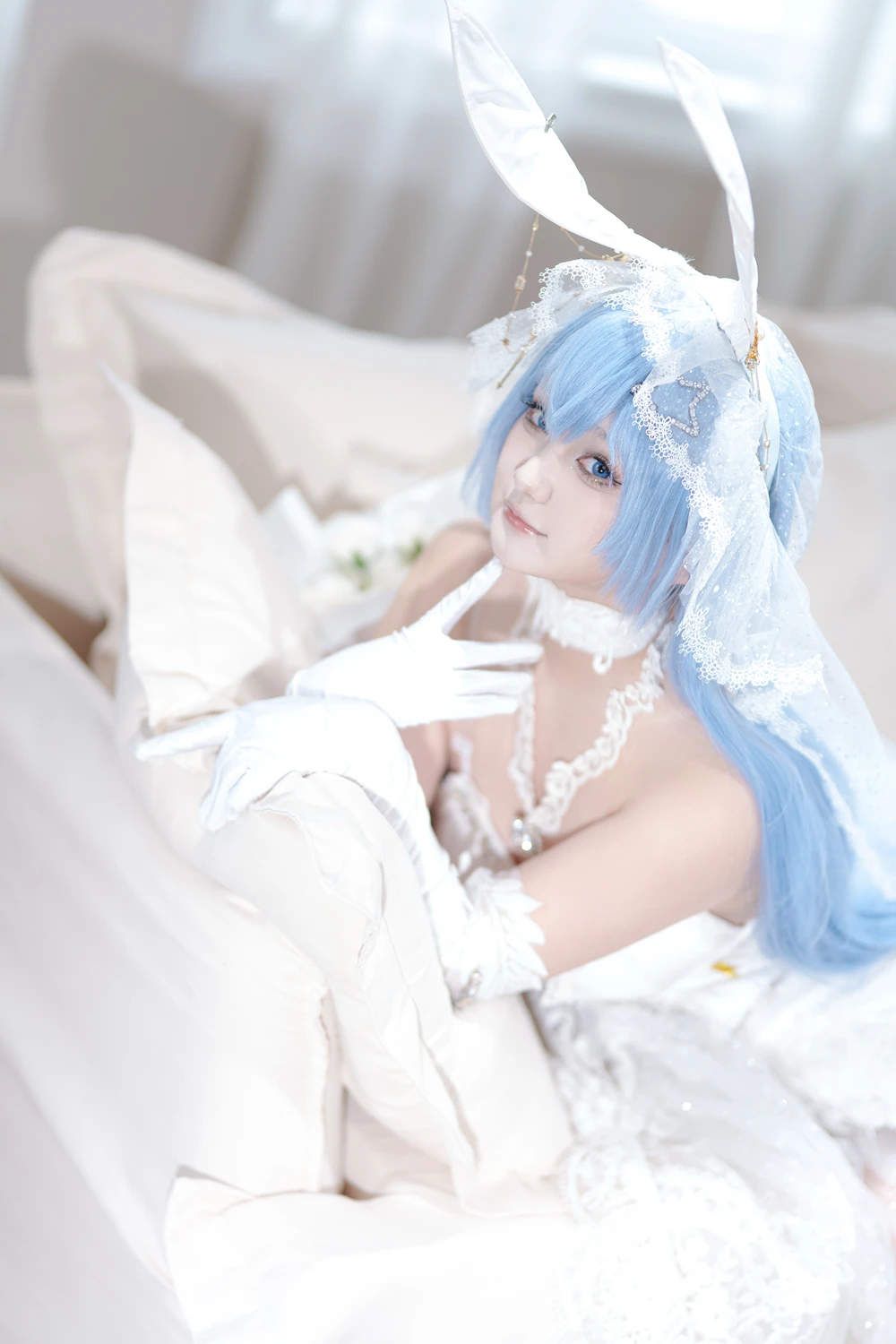 Cosplay Mercurius-i 露 – 碧蓝航线 花园 白雪之仪 第34张图