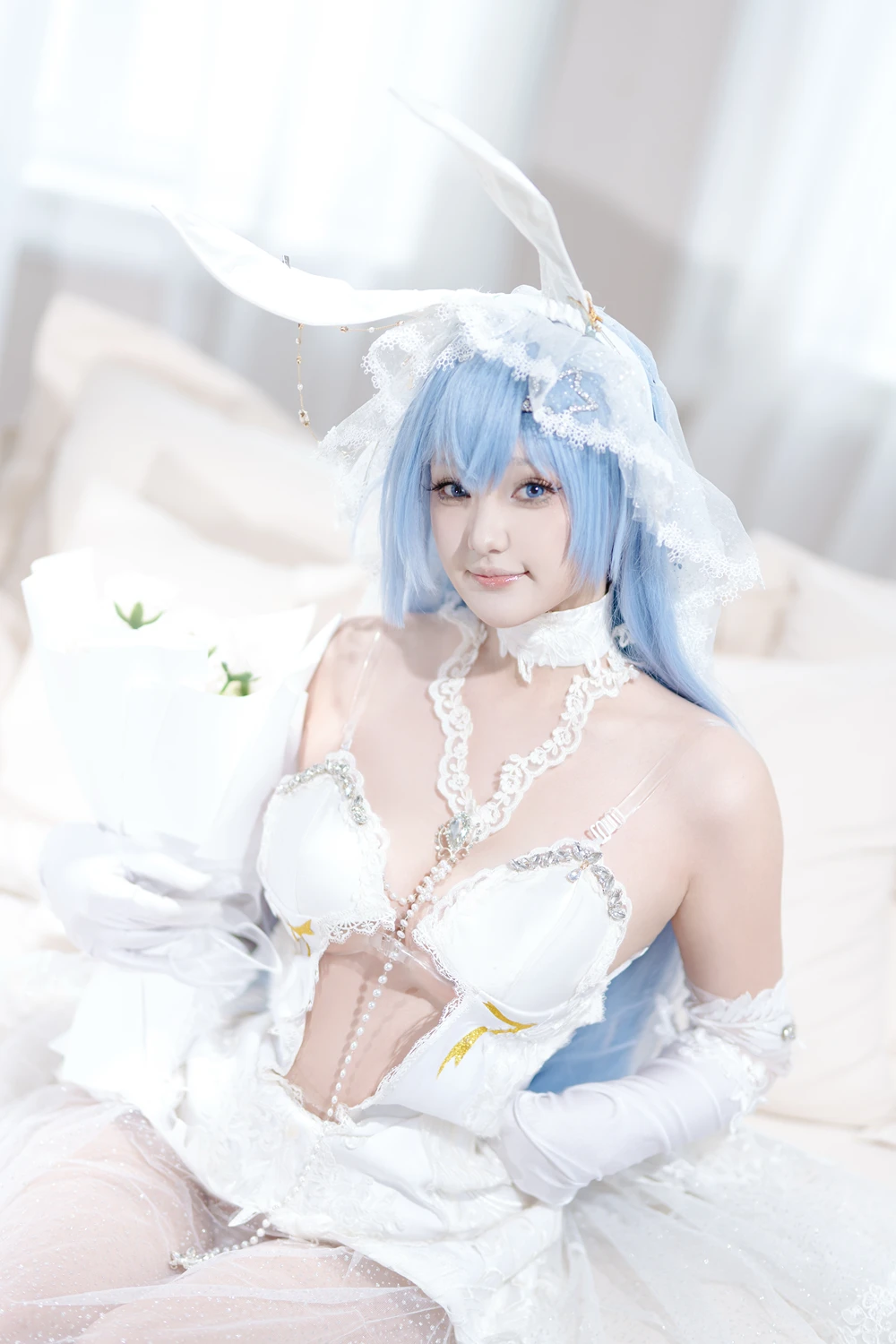 Cosplay Mercurius-i 露 – 碧蓝航线 花园 白雪之仪 第35张图