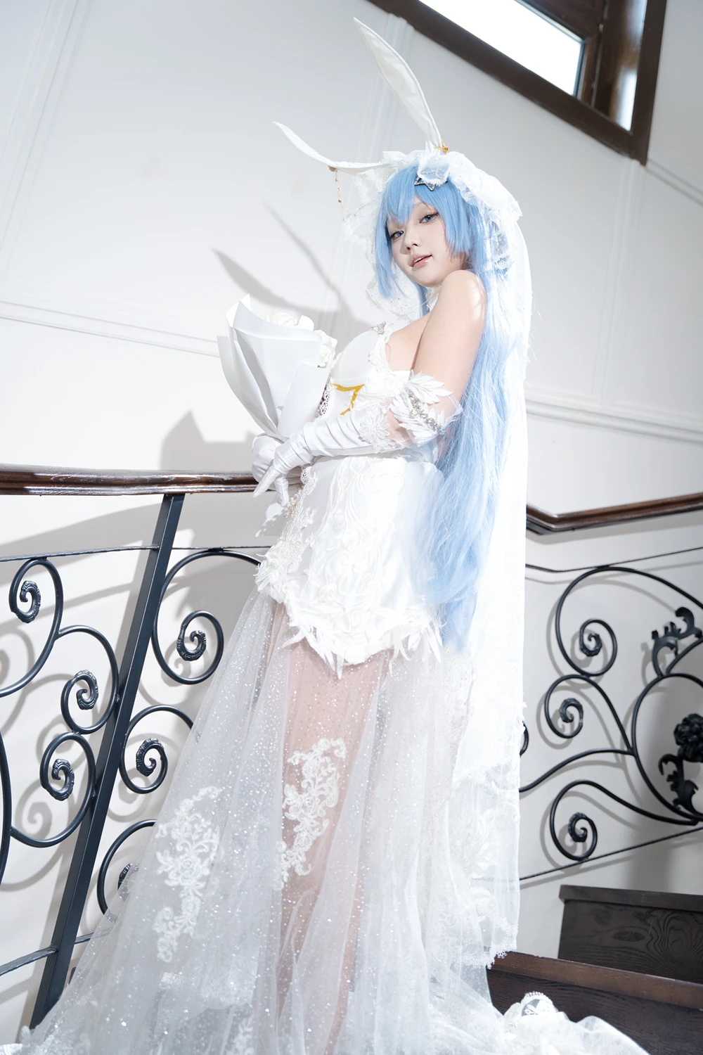 Cosplay Mercurius-i 露 – 碧蓝航线 花园 白雪之仪 第5张图