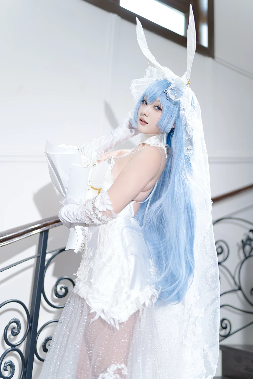 Cosplay Mercurius-i 露 – 碧蓝航线 花园 白雪之仪 第6张图