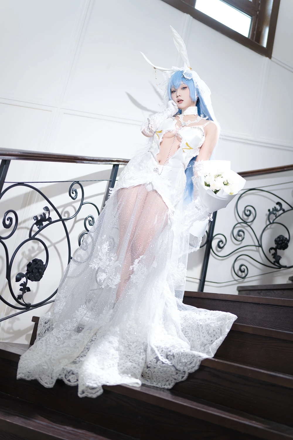 Cosplay Mercurius-i 露 – 碧蓝航线 花园 白雪之仪 第7张图