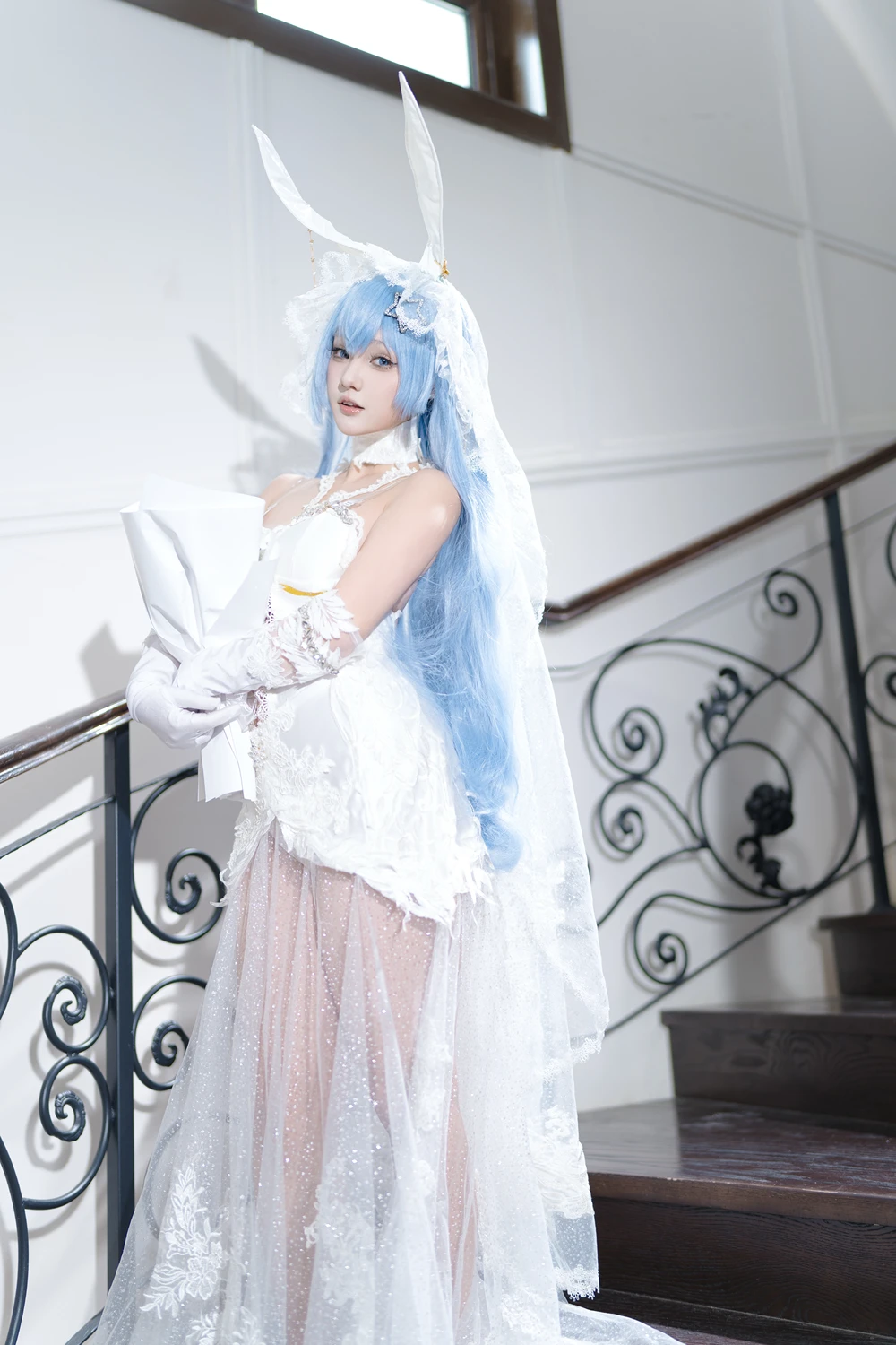 Cosplay Mercurius-i 露 – 碧蓝航线 花园 白雪之仪 第9张图