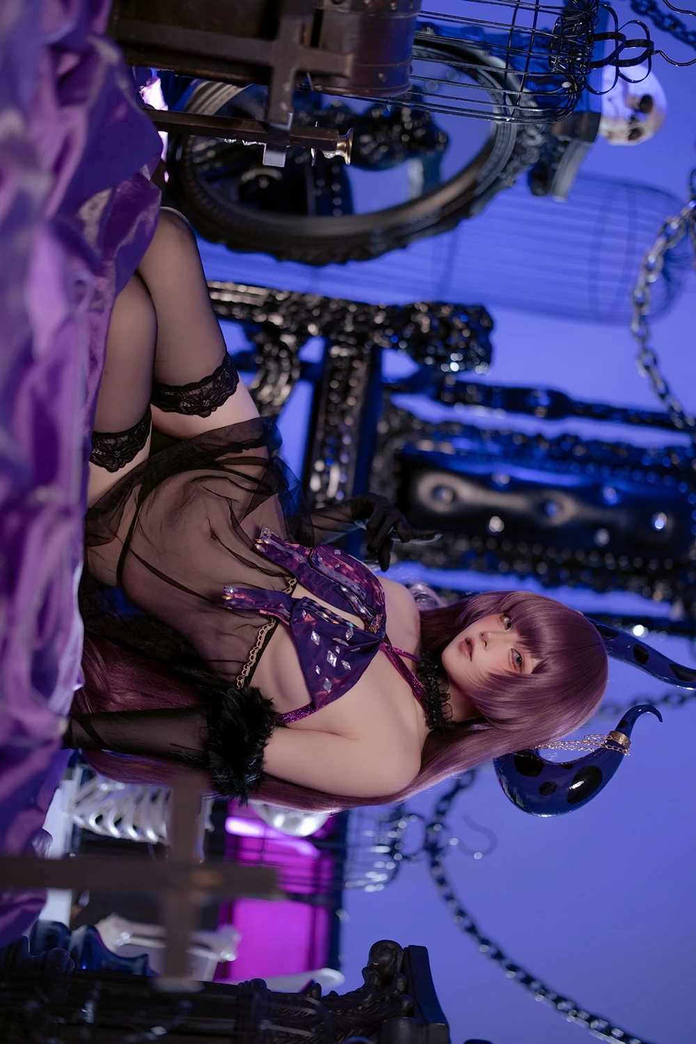 Cosplay 屿鱼 – 碧蓝航线 安妮女王 隐秘之拥的呼唤 第12张图
