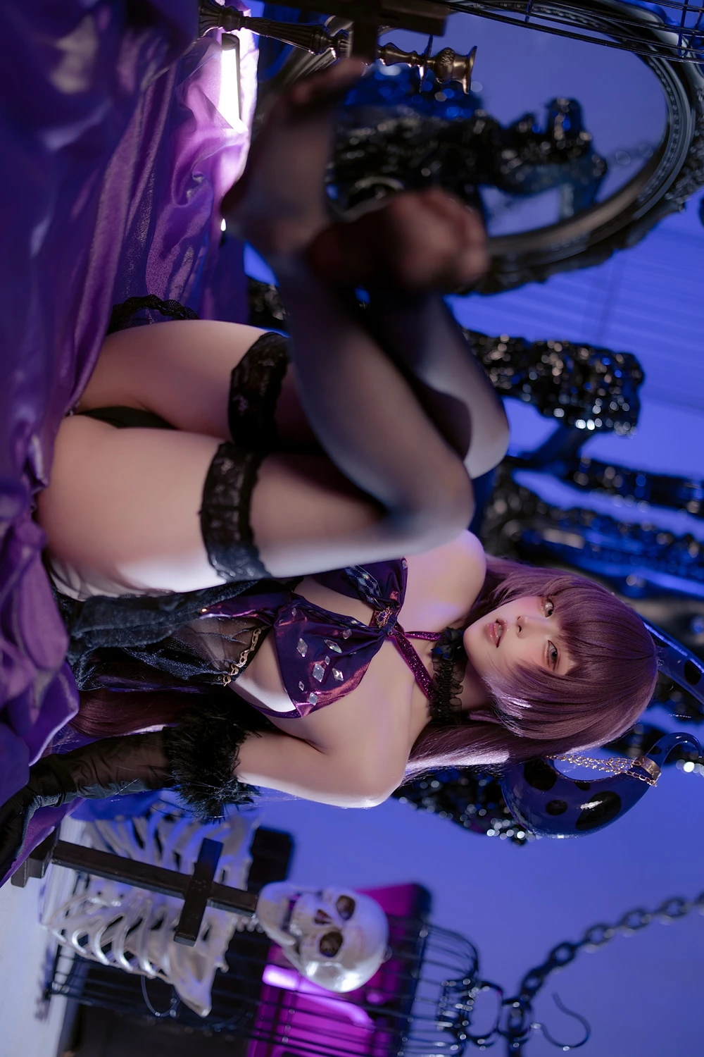 Cosplay 屿鱼 – 碧蓝航线 安妮女王 隐秘之拥的呼唤 第18张图