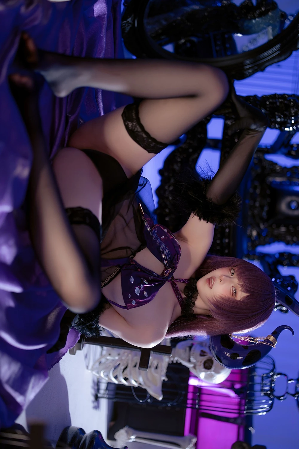 Cosplay 屿鱼 – 碧蓝航线 安妮女王 隐秘之拥的呼唤 第31张图