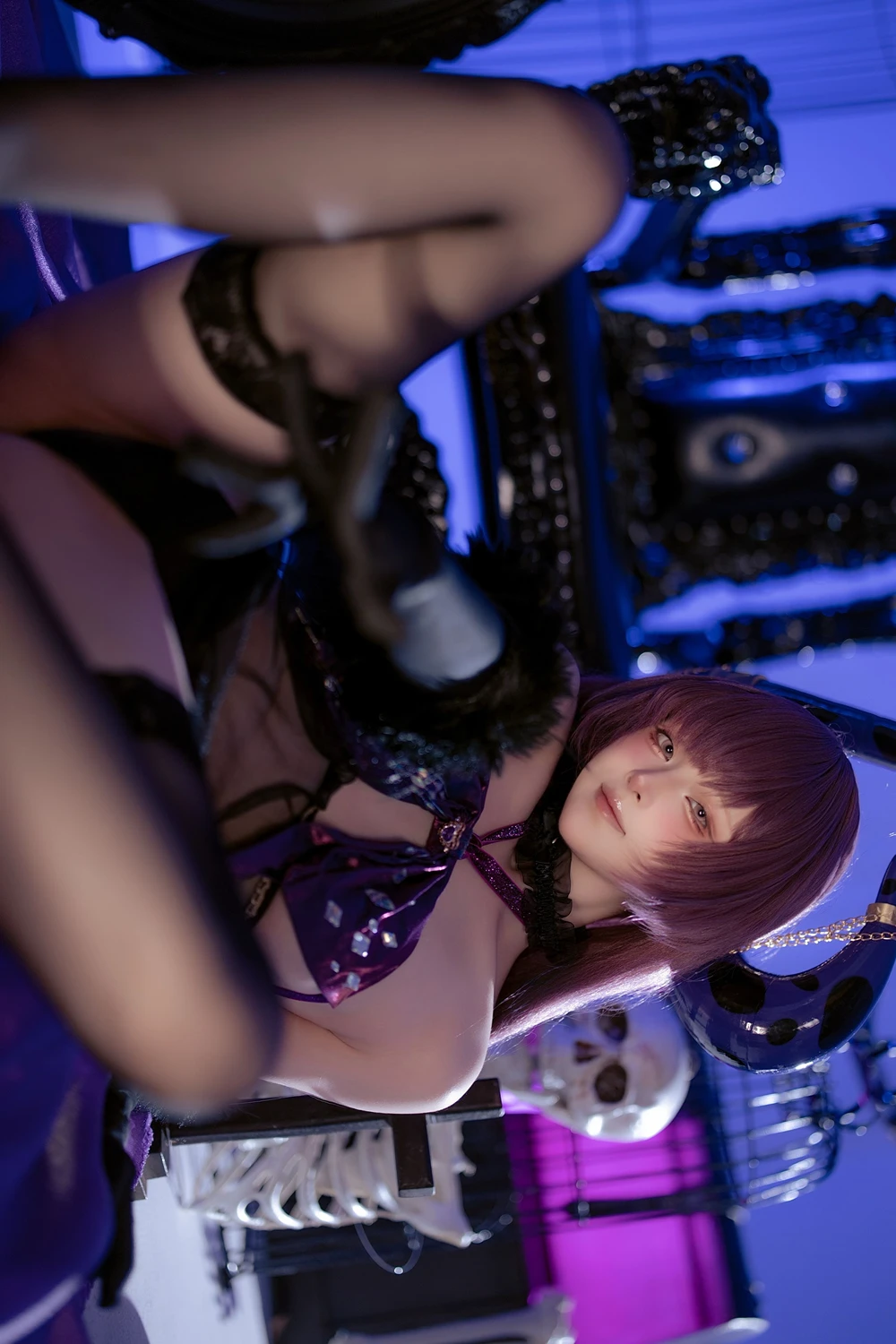 Cosplay 屿鱼 – 碧蓝航线 安妮女王 隐秘之拥的呼唤 第32张图